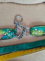 Halsband halfsheck full leder, incl riem extreme doggear, Ophalen of Verzenden, Zo goed als nieuw
