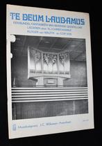 Te Deum Laudamus-Bundel Fantasien Bekende Geestelijke Lieder, Muziek en Instrumenten, Bladmuziek, Orgel, Gebruikt, Overige soorten