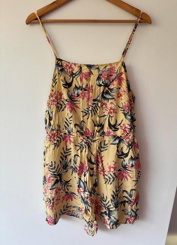 Playsuit maat 44, Kleding | Dames, Jumpsuits, Zo goed als nieuw, Maat 42/44 (L), Geel, Ophalen of Verzenden