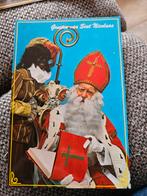 Sinterklaas en zwarte piet ansichtkaart, Verzamelen, Ophalen of Verzenden, 1960 tot 1980, Gelopen
