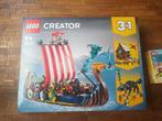 Lego Creator 31132 Viking Ship and the Midgard Serpent, Ophalen of Verzenden, Zo goed als nieuw, Lego