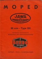 JAWA 551 Betriebsanleitung bromfiets 1960/61 (1617z), Ophalen of Verzenden, Zo goed als nieuw