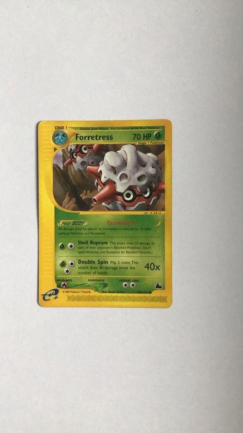 Forretress – 2003 – 6/144 – ID: E-09-# – €5, Hobby en Vrije tijd, Verzamelkaartspellen | Pokémon, Zo goed als nieuw, Losse kaart
