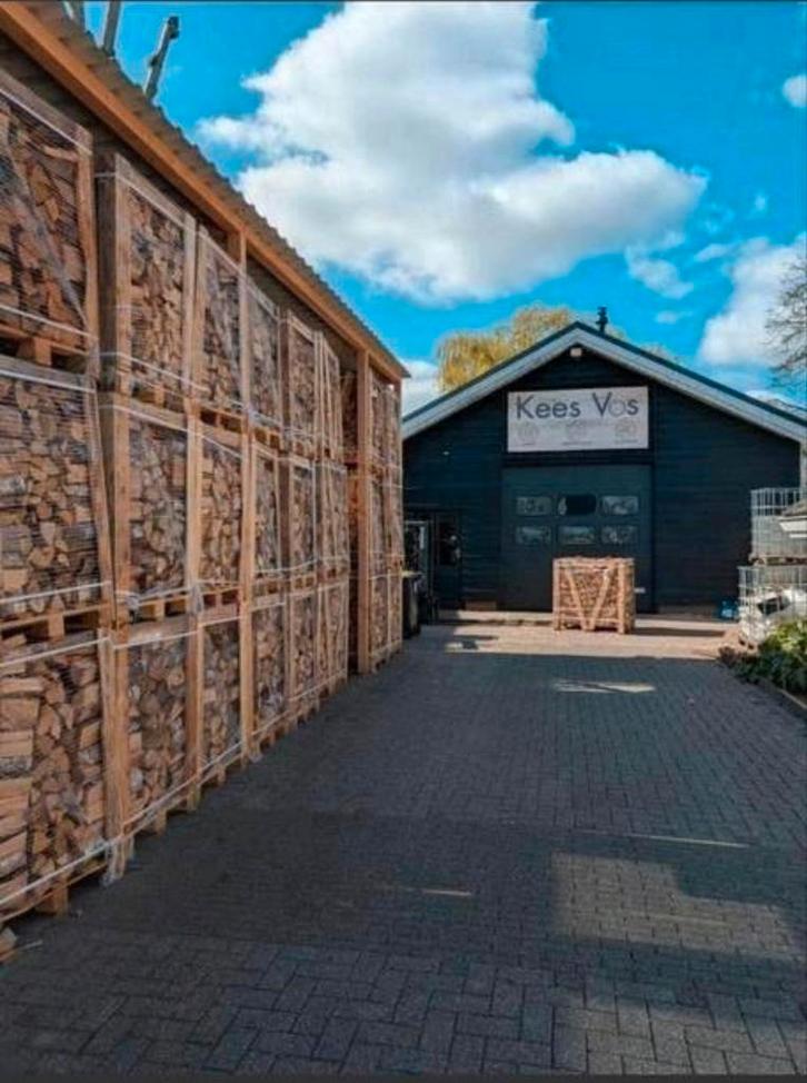 HAARDHOUT Ovengedroogd eik beuk mix gratis bezorgd tot 30km, Tuin en Terras, Haardhout, Blokken, Eikenhout, 3 tot 6 m³, Ophalen of Verzenden