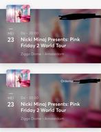 Nicki Minaj Pink Friday GOLDEN CIRCLE 2x €150, Tickets en Kaartjes
