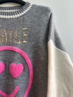 CIAO MILANO oversized trui grijs met smiley mt TU, Kleding | Dames, CIAO MILANO, -, Verzenden, Parijs