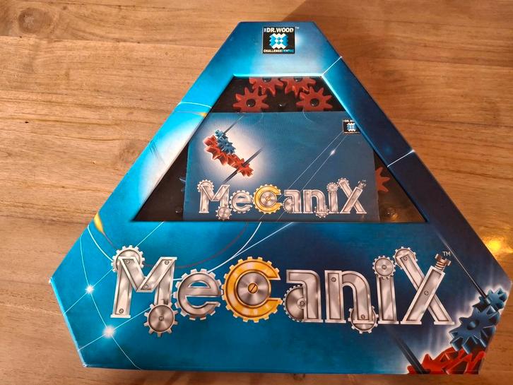 Mecanix spel met tandwielen, Hobby en Vrije tijd, Gezelschapsspellen | Overige, Zo goed als nieuw, Een of twee spelers, Ophalen