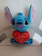 DISNEY KNUFFEL STITCH MET HART., Kinderen en Baby's, Ophalen of Verzenden, Zo goed als nieuw