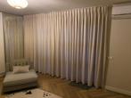 gordijnstof lichtdoorlatend calais ecru 85 breed x 248 hoog, Huis en Inrichting, Stoffering | Gordijnen en Lamellen, Ophalen of Verzenden