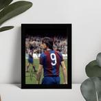 Johan Cruyff Gedrukte handtekening ingelijst FC Barcelona, Verzamelen, Sportartikelen en Voetbal, Ophalen of Verzenden
