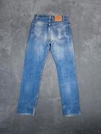 Levi 501 Broek Straight Leg W32 L36 Blauw Vintage Jeans, Blauw, ., W32 (confectie 46) of kleiner, Ophalen of Verzenden