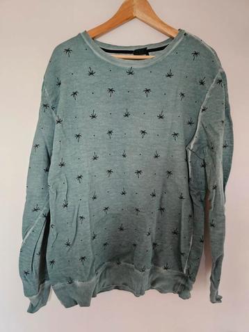 Kultivate sweater heren Large L trui groen palmbomen beschikbaar voor biedingen