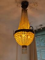 Antieke  kristallen  kroonluchter, Huis en Inrichting, Lampen | Kroonluchters, Ophalen, Gebruikt