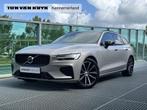 Volvo V60 2.0 T6 Plug-in hybrid AWD Ultra Dark PHEV Automaat, Gebruikt, 4 cilinders, Vierwielaandrijving, Zilver of Grijs