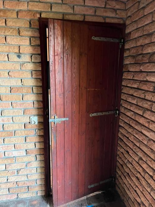 Diverse houten boederij binnendeuren staldeuren roedes, Doe-het-zelf en Verbouw, Deuren en Horren, Gebruikt, Binnendeur, 200 tot 215 cm
