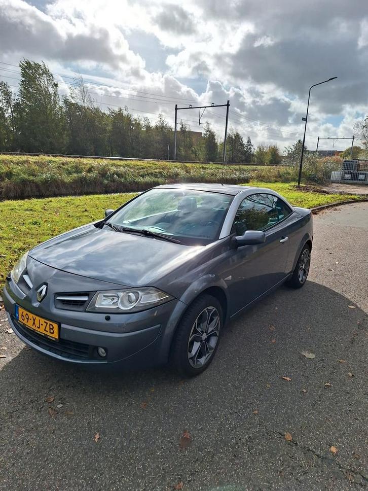 Renault Mégane 1.6 16V 82KW Cabrio E4 2007 Blauw, Auto's, Renault, Particulier, Mégane, Benzine, C, Cabriolet, Handgeschakeld