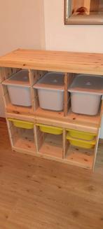 Ikea Trofast grenen 2 kasten, Huis en Inrichting, Gebruikt, Minder dan 100 cm, 25 tot 50 cm, 50 tot 100 cm