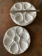 Servies oesterborden, Huis en Inrichting, Keuken | Servies, Ophalen, Nieuw, Bord(en), Effen