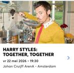 Harry Styles 2 tickets 22 mei per stuk € 120,00, Twee personen, Ticket of Toegangskaart