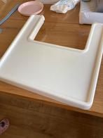 Antilop dienblad voor hoge kinderstoel (Ikea), Kunststof, Gebruikt, Wit, Ophalen of Verzenden