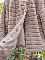 Nieuw taupe bont jasje Only Carmakoma maat 42 - 44, Kleding | Dames, Jassen | Winter, Ophalen of Verzenden, Nieuw, Maat 42/44 (L)