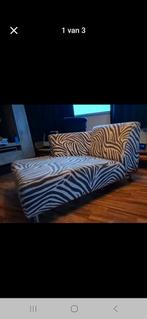 GRATIS loungebankje zebraprint, Huis en Inrichting, Ophalen, Gebruikt, 200 cm