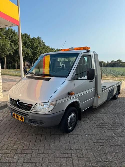 Mercedes-Benz oprijwagen Sprinter 416 Cdi 2004, Auto's, Bestelauto's, Particulier, ABS, Airbags, Airconditioning, Centrale vergrendeling