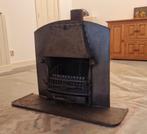 Inbouw/Inzet openhaard smeedijzer, Huis en Inrichting, Ophalen, Gebruikt, Inzethaard, Houthaard