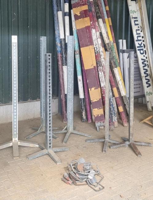 Staanders hindernis, Dieren en Toebehoren, Paarden en Pony's | Overige Paardenspullen, Gebruikt, Springen, Ophalen of Verzenden