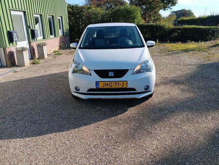 Seat Mii 1.0 44KW 3Drs  2013 Wit , airco , cruise, Auto's, Seat, Particulier, Mii, Airbags, Airconditioning, Alarm, Boordcomputer