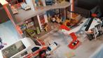 6657 kinderziekenhuis met ambulance en helikopter, Kinderen en Baby's, Complete set, Ophalen of Verzenden, Zo goed als nieuw