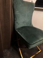 Groene design stoel, Huis en Inrichting, Stoelen, Overige kleuren, Ophalen of Verzenden, Zo goed als nieuw, Metaal