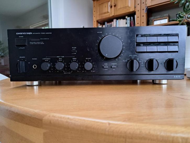 Onkyo Integra A-8170 versterker, Audio, Tv en Foto, Versterkers en Receivers, Gebruikt, Stereo, 60 tot 120 watt, Onkyo, Ophalen
