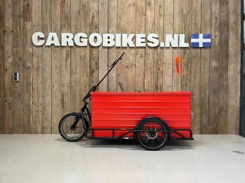 Carla Cargo (type Carla) trailer/ aanhanger met bak Zwart 20, Fietsen en Brommers, Fietsen | Heren | Herenfietsen, Gebruikt, Overige merken