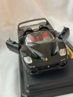 Ferrari F50 1995 Bburago zwart 1:24, Hobby en Vrije tijd, Modelauto's | 1:24, Ophalen of Verzenden, Zo goed als nieuw, Bburago