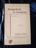 Muziekboekje: Zangschool in liederen 2e deeltje 1931, Muziek en Instrumenten, Bladmuziek, Gebruikt, Overige genres, Zang, Les of Cursus