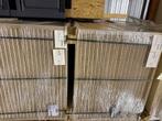 Mat witte plasispan tegels 18mm  1000x1000, Doe-het-zelf en Verbouw, Hout en Planken, Ophalen, Minder dan 25 mm, Nieuw, Plank