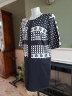 Sandro Ferrone M 40 38 jurk zwart wit nieuw gratis verz NL, Maat 38/40 (M), Verzenden, Zwart, Zo goed als nieuw