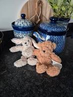 Hema knuffels/beertje met label Oh nee! Ik ben ..... kwijt!, Ophalen of Verzenden