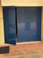 Garagedeur met loopdeur, Doe-het-zelf en Verbouw, Ophalen, Gebruikt, Garagedeur, Metaal