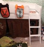 Half Hoogslaper. Kinderbed Compleet piratenbed incl. Matras, Kinderen en Baby's, Kinderkamer | Stapelbedden en Hoogslapers, Ophalen