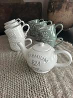Riviera maison servies, Huis en Inrichting, Keuken | Servies, Ophalen, Zo goed als nieuw, Overige stijlen, Kop(pen) en/of Schotel(s)
