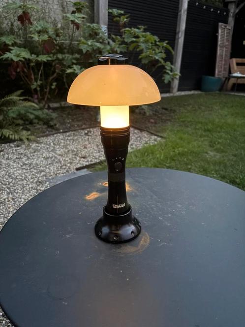 Led campinglamp warm white / tevens zaklamp, Caravans en Kamperen, Camper-accessoires, Gebruikt, Ophalen of Verzenden