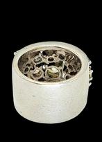 Zilveren Casa Cocktail Design Ring met edelstenen, Verzenden, ., Zo goed als nieuw, Dame