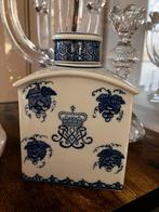 Delfts Blauwe theebus Paleis t’ Loo Collectie, Antiek en Kunst, Ophalen of Verzenden