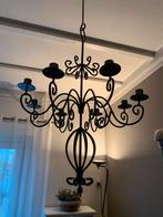 Hangende kroonluchter voor 8 kaarsen, Huis en Inrichting, Ophalen of Verzenden, Gebruikt, Metaal