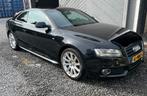 Audi A5 1.8 Tfsi Coupe 2010 Zwart 2 x S - Line NAP, Auto's, Voorwielaandrijving, Zwart, Leder en Stof, Zwart