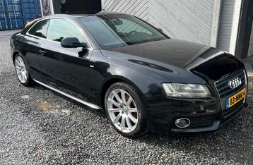 Audi A5 1.8 Tfsi Coupe 2010 Zwart 2 x S - Line NAP beschikbaar voor biedingen