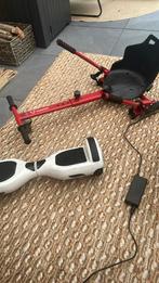 Hooverboard met cart er bij en oplader, Kinderen en Baby's, Speelgoed | Buiten | Accuvoertuigen, Ophalen of Verzenden, Gebruikt