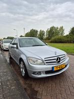 Mercedes-Benz C-Klasse 1.6 C180 Kompr. Sedan 2009 Grijs, Auto's, 74 €/maand, Zwart, Leder en Stof, Handgeschakeld